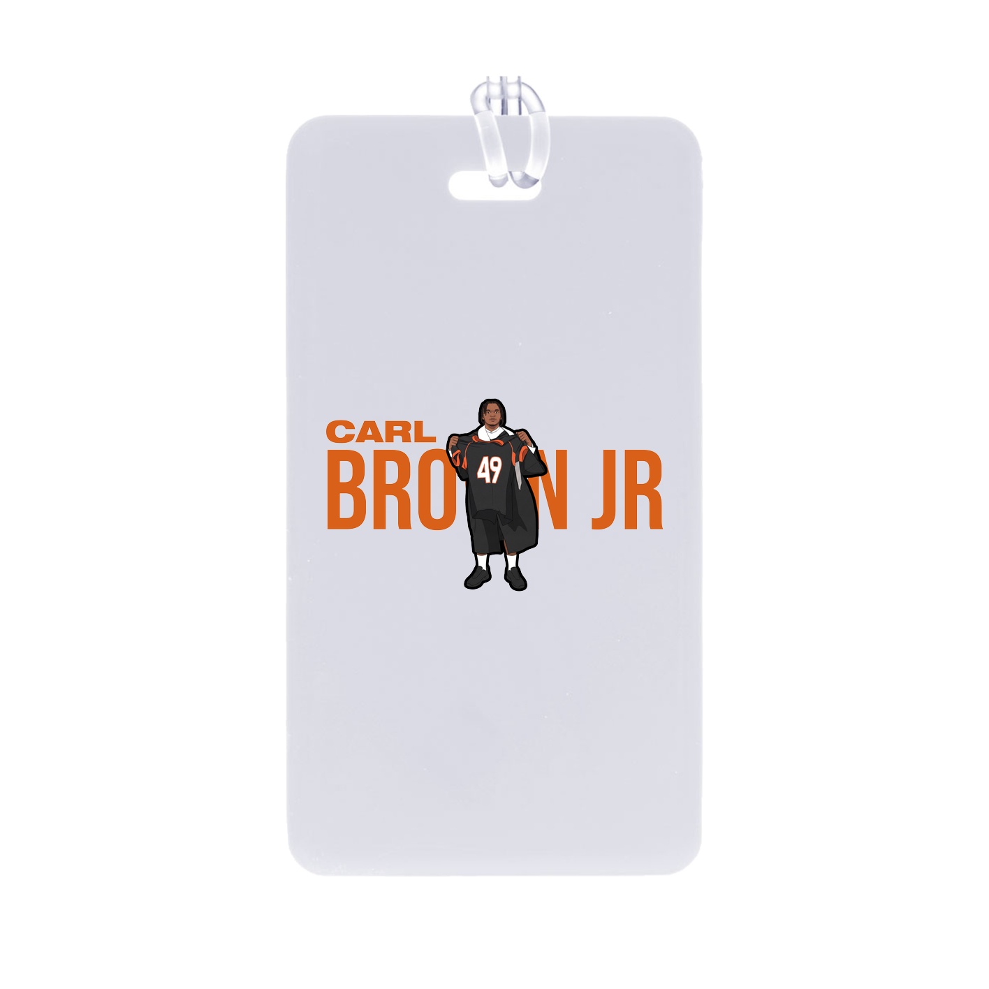 Bag Tag — Player Name in Classic