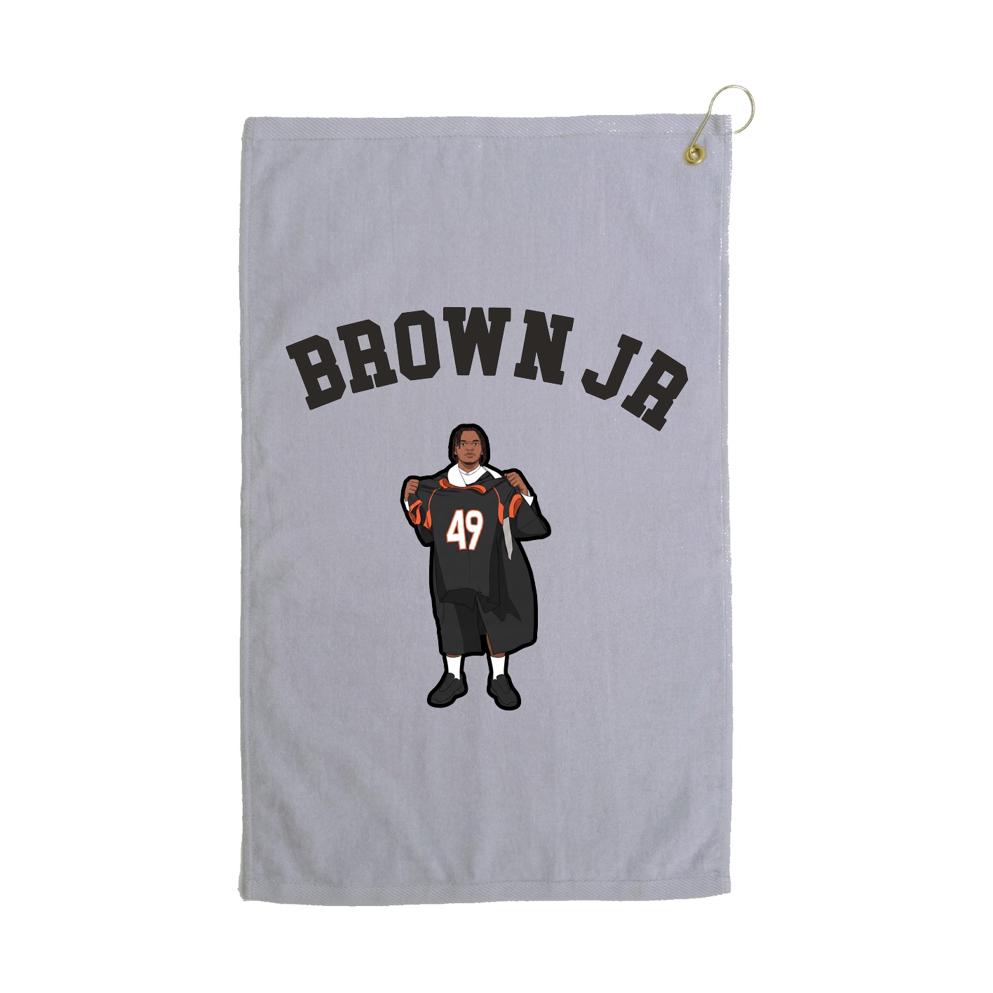 Golf Towel — Shirsey Arch in Grey