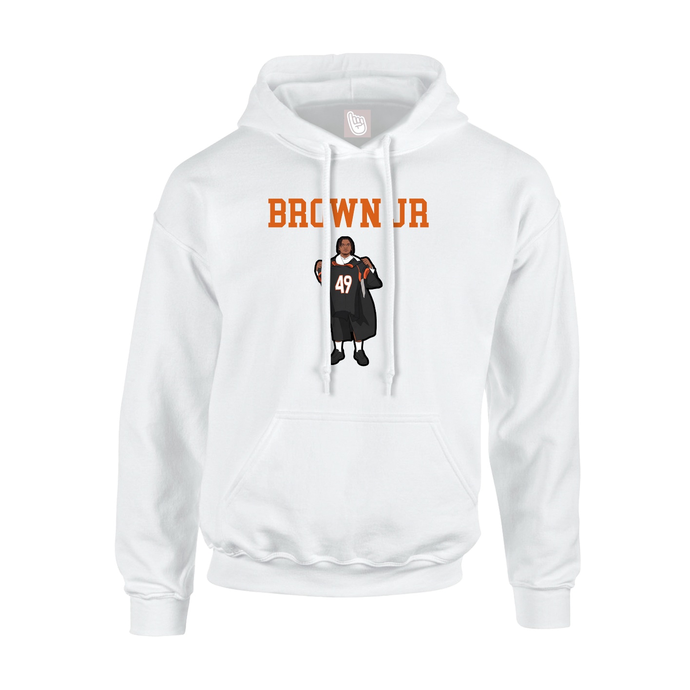 Youth Hoodie — Shirsey in White