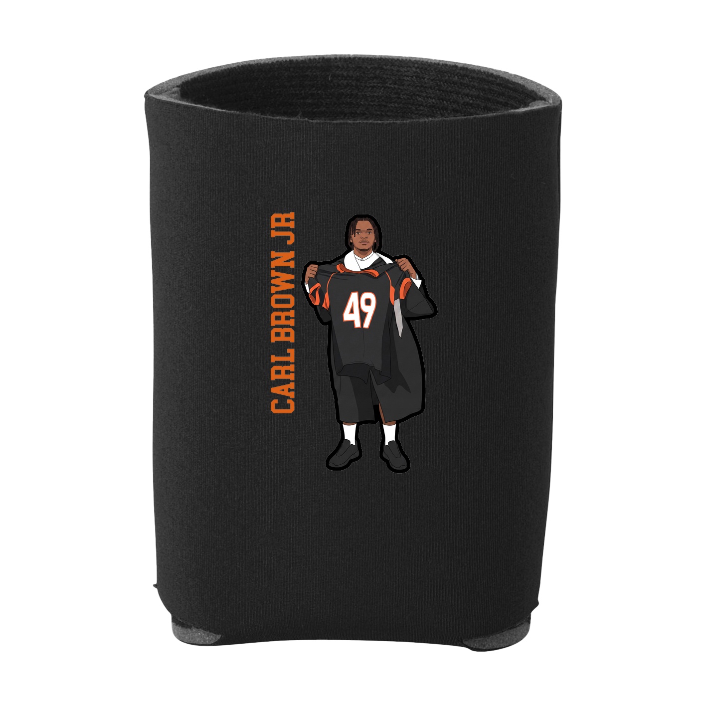 Can Holder — Name Vertical in Black