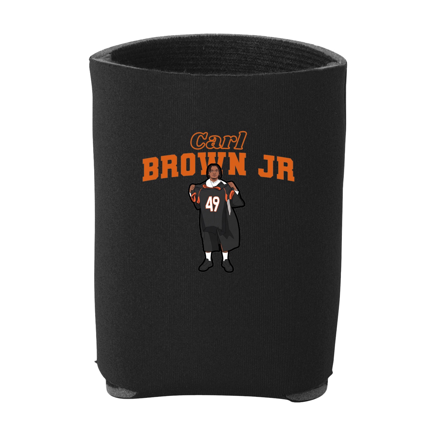 Can Holder — Name Arch in Black