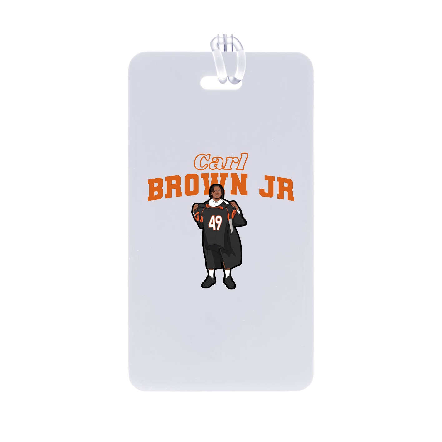 Bag Tag — Name Arch in Classic
