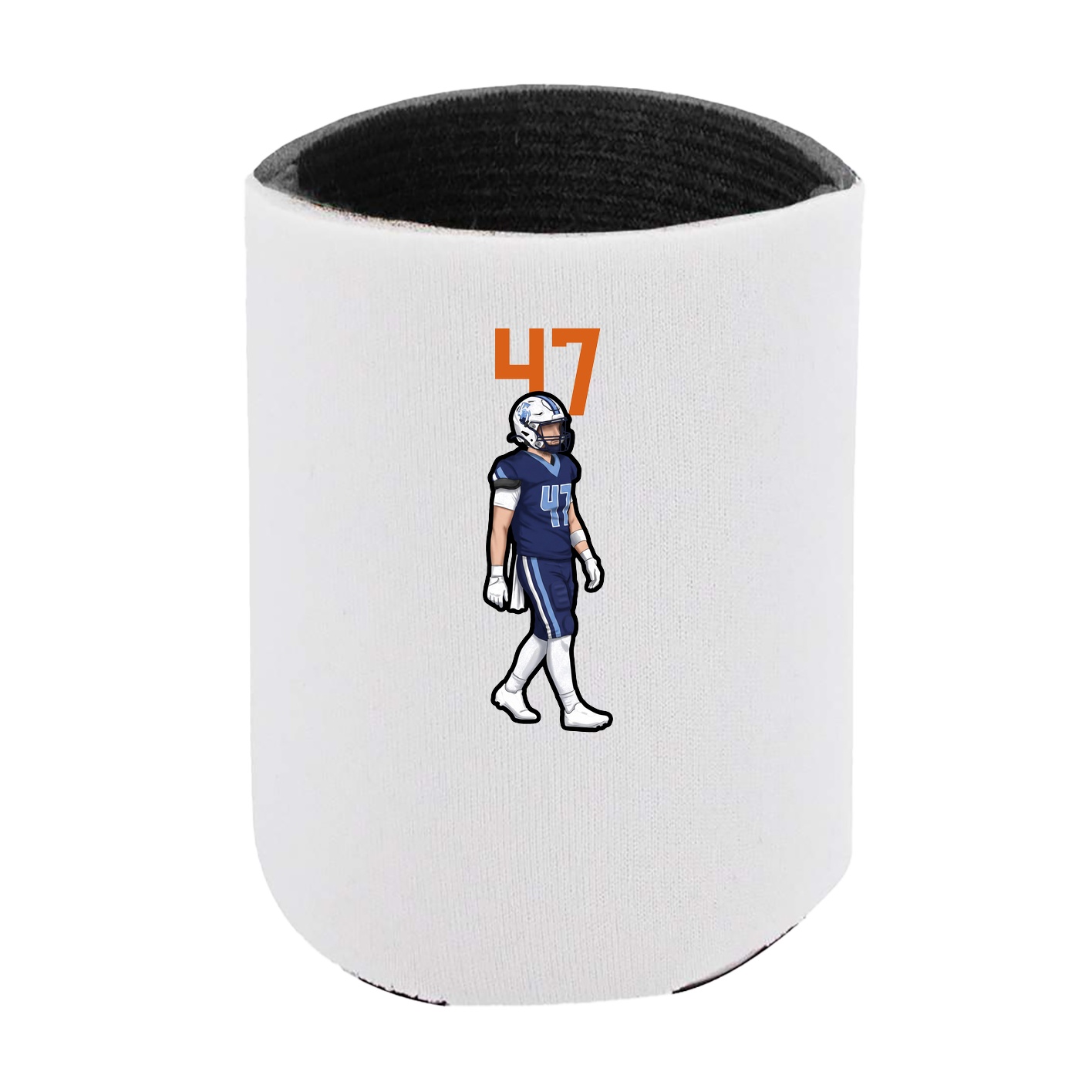 Can Holder — Number Top in White