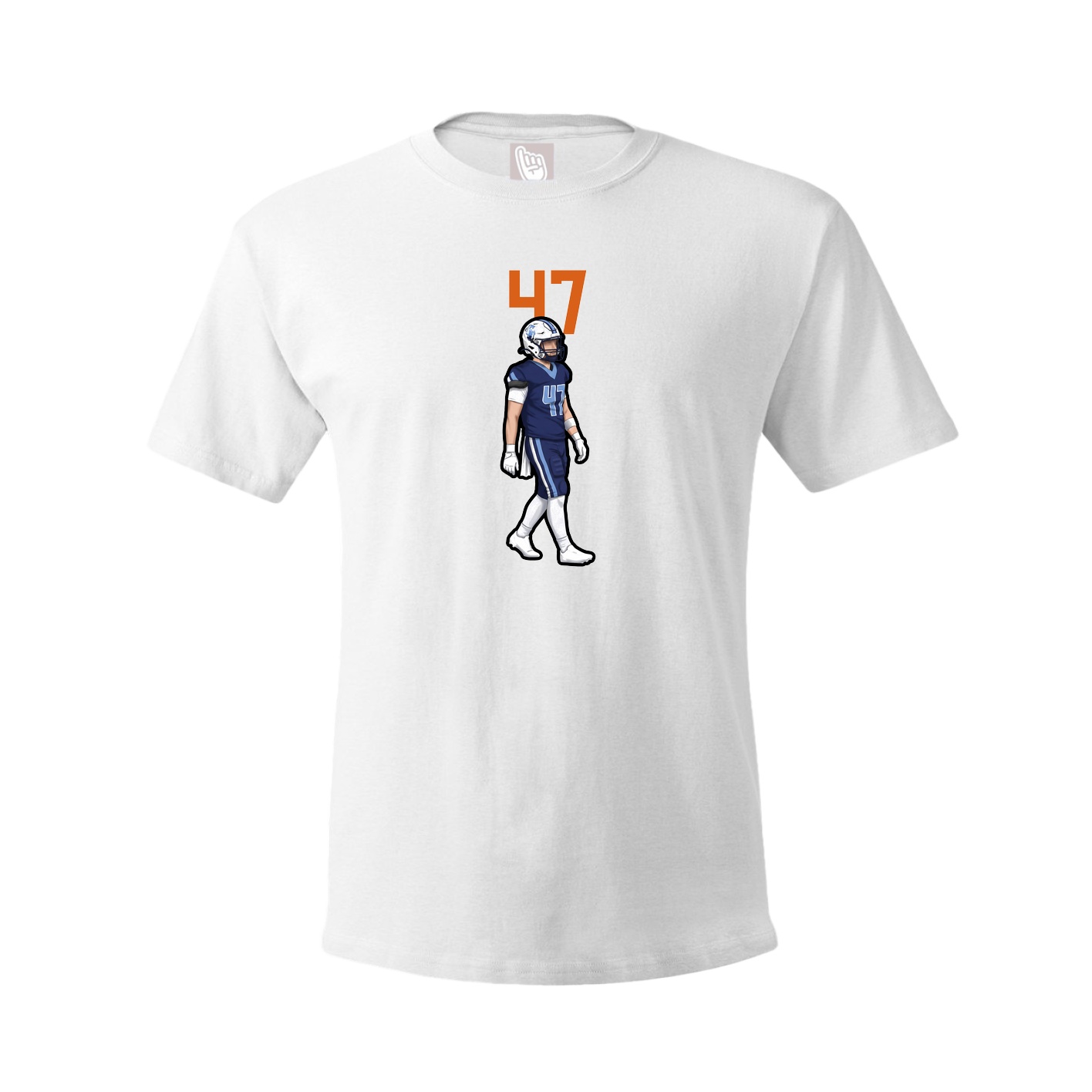 Tee — Number Top in White