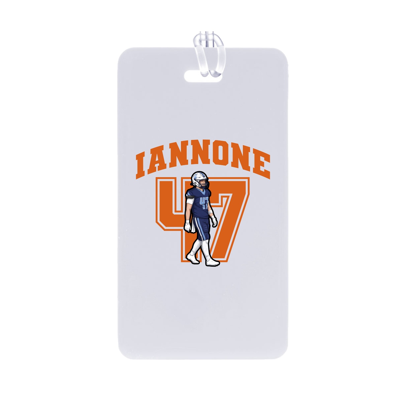 Bag Tag — Number in Classic