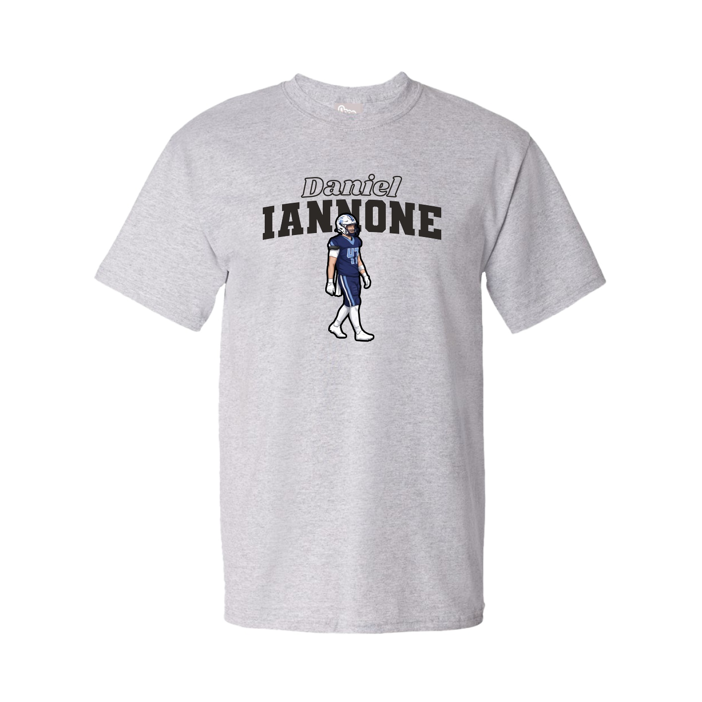 Tee — Name Arch in Grey