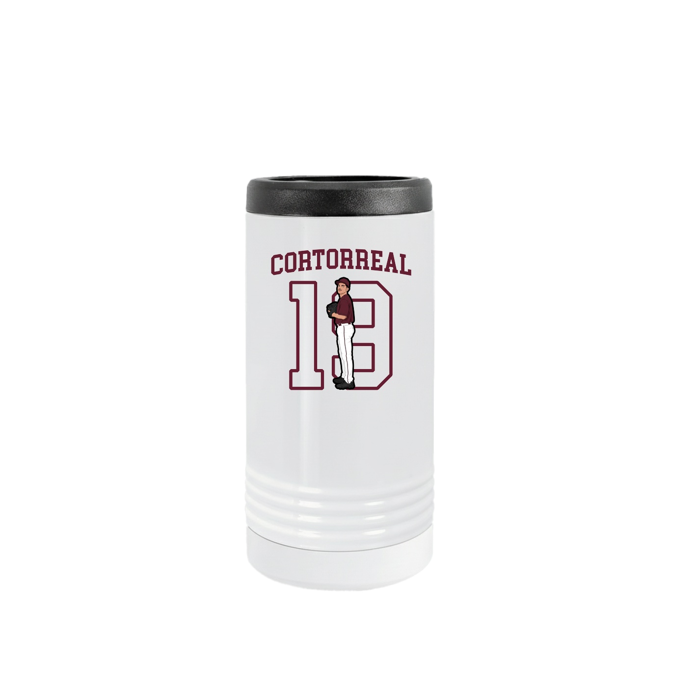 Slim Beverage Holder — Shirsey in White