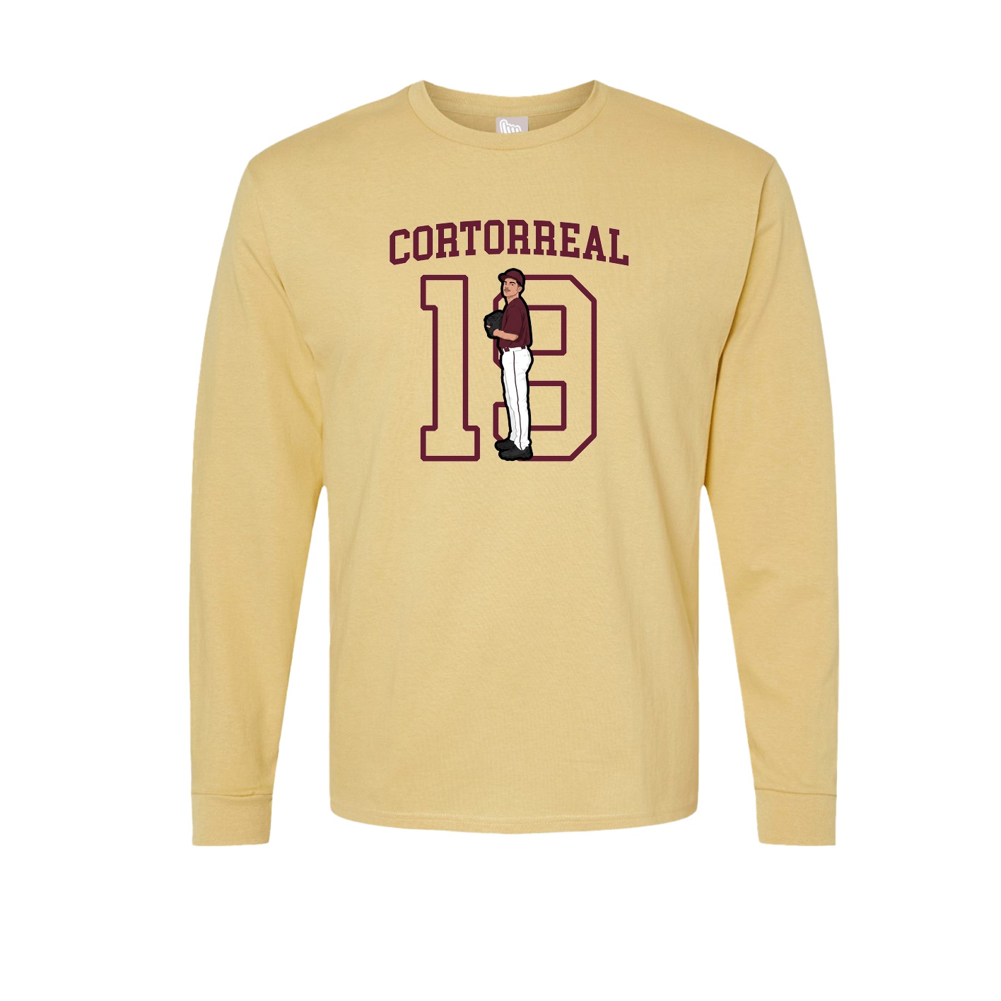 Long Sleeve Tee — Shirsey in Vegas Gold