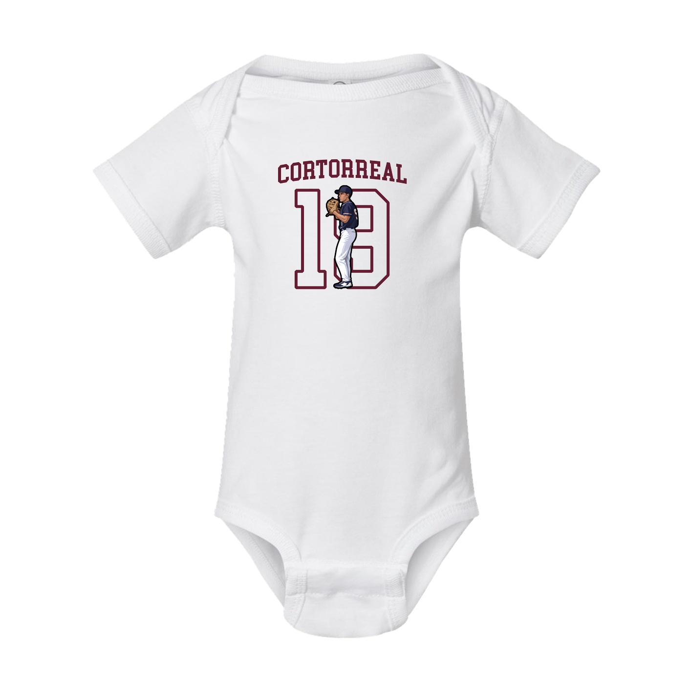 Baby Onesie — Shirsey in White
