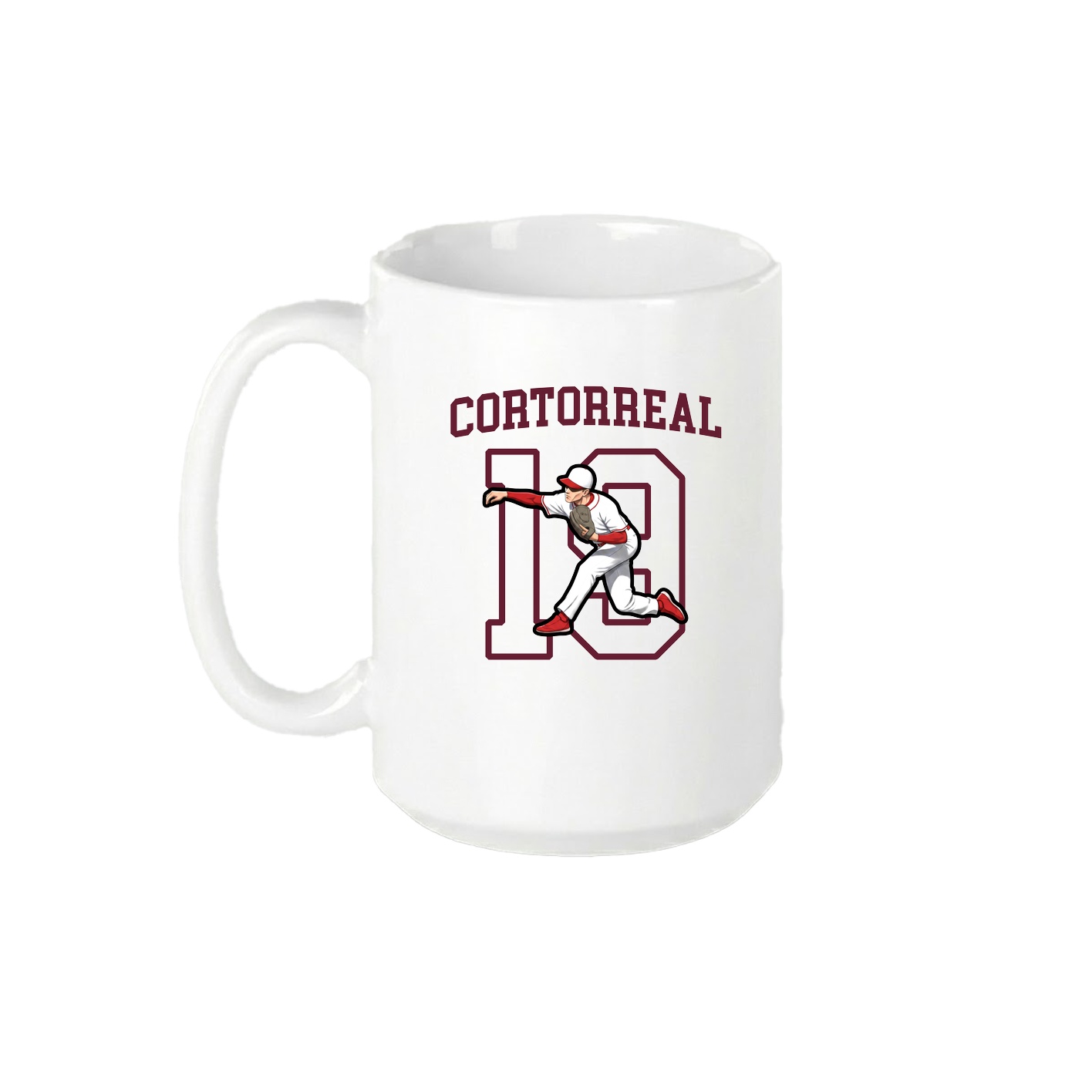 15oz Coffee Mug — Shirsey in White