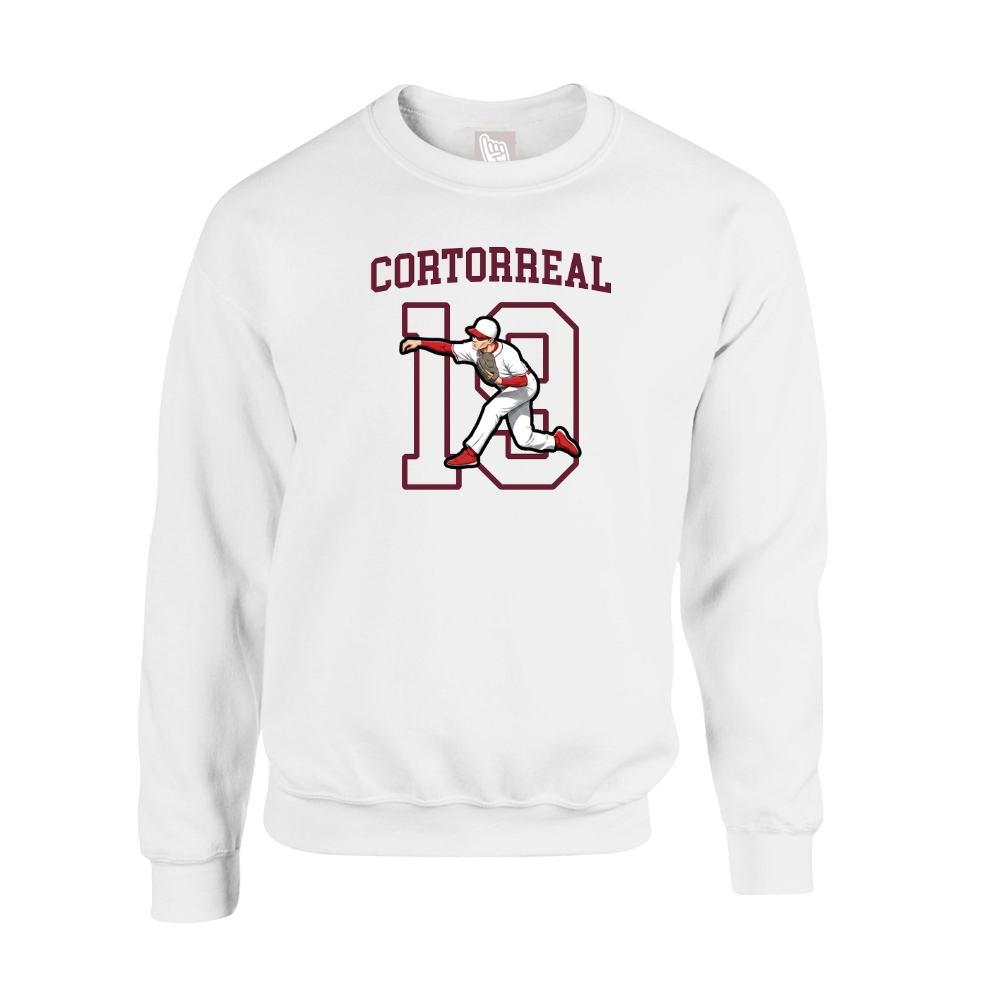 Fleece Crew — Shirsey in White