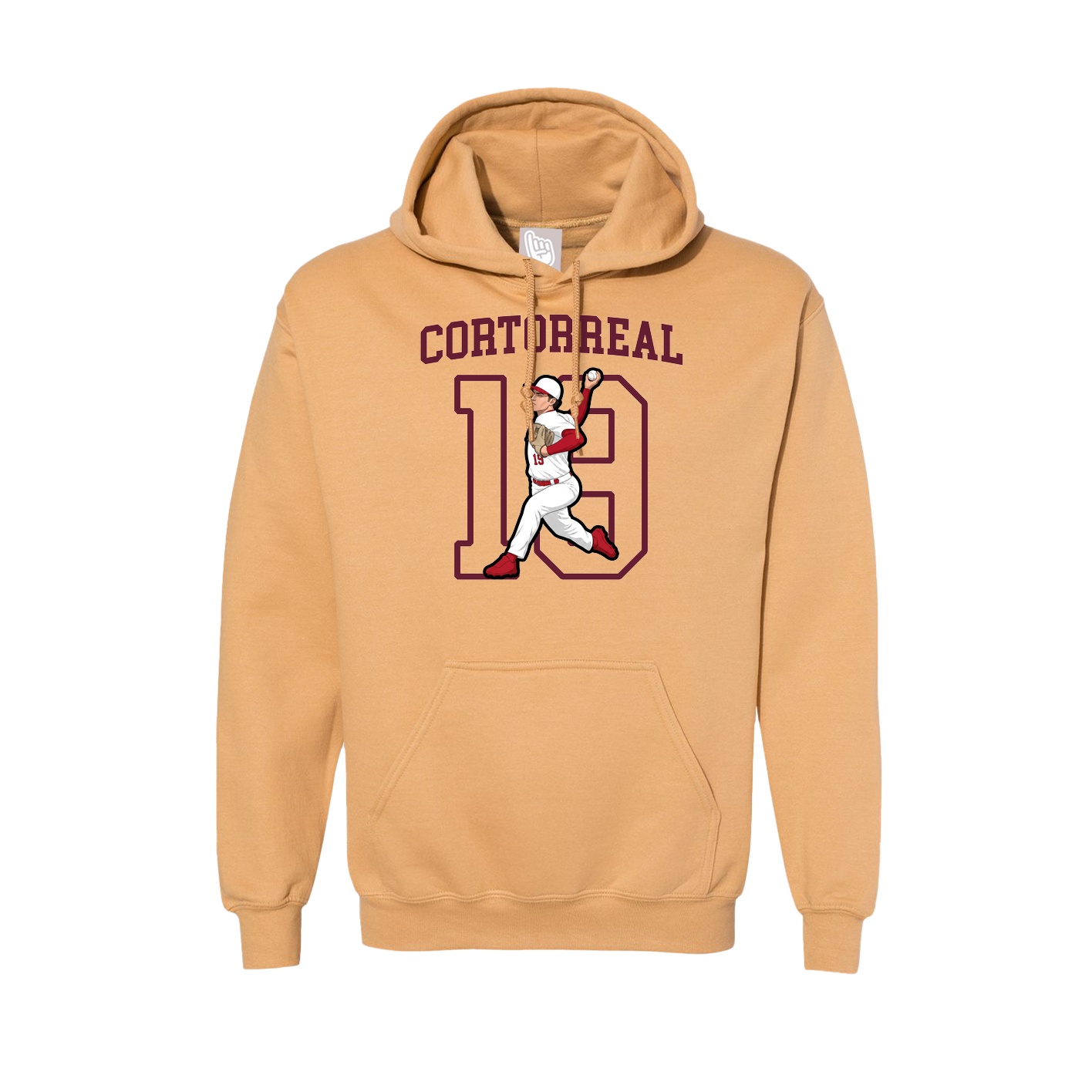 Hoodie — Shirsey in Vegas Gold