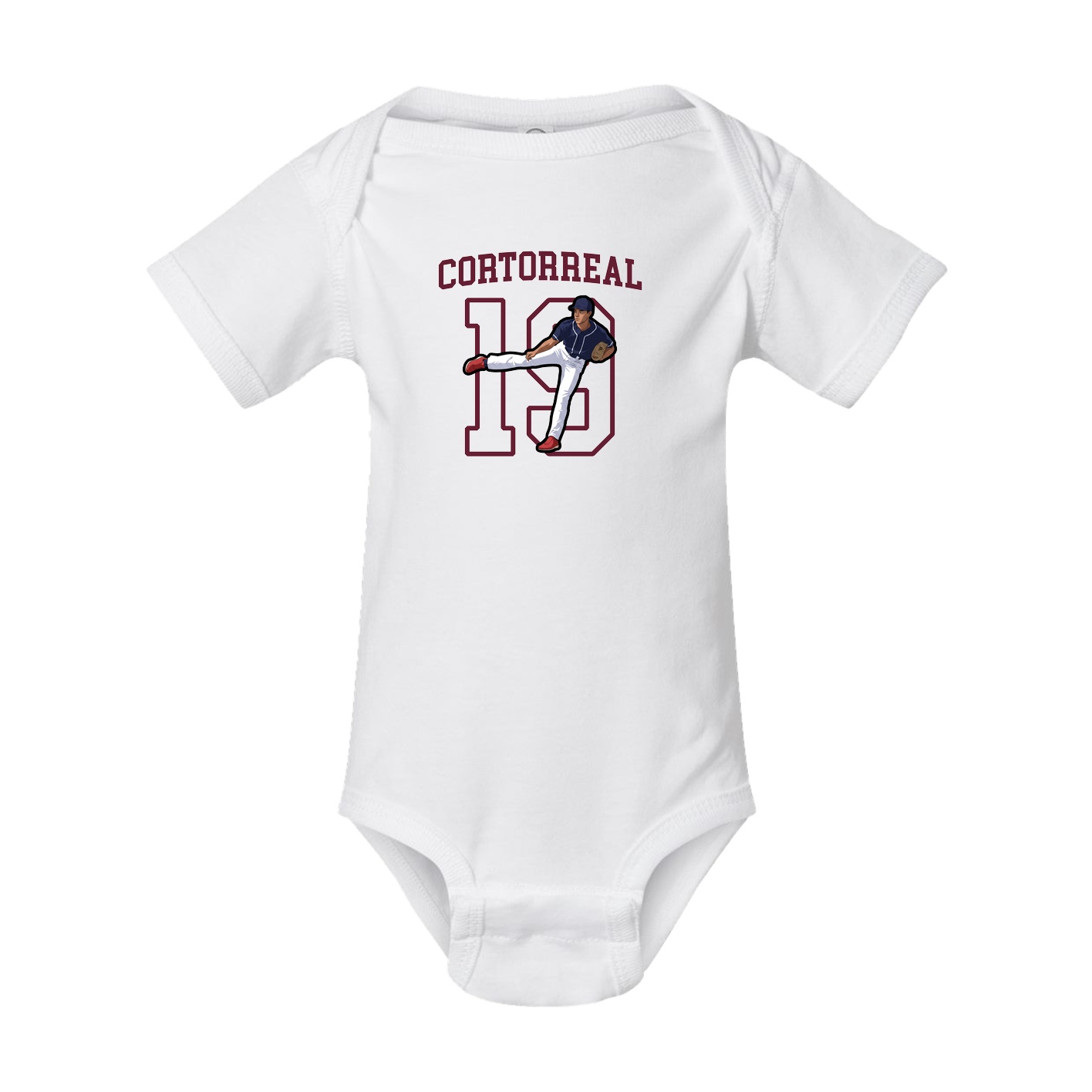 Baby Onesie — Shirsey in White