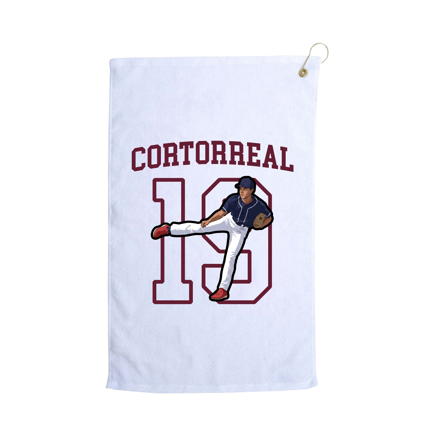 Golf Towel — Shirsey in White