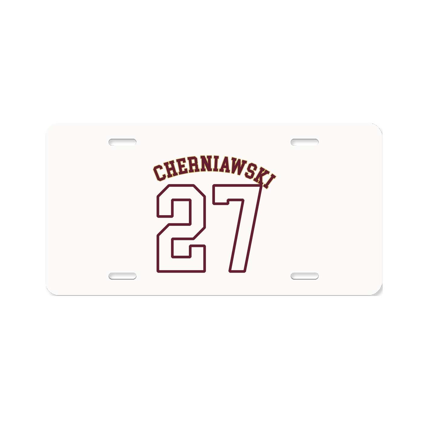 License Plate — Shirsey Arch in Classic