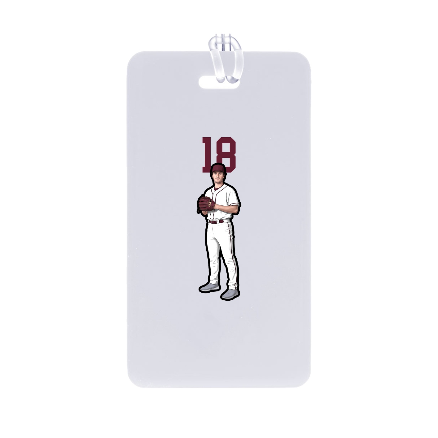 Bag Tag — Number Top in Classic