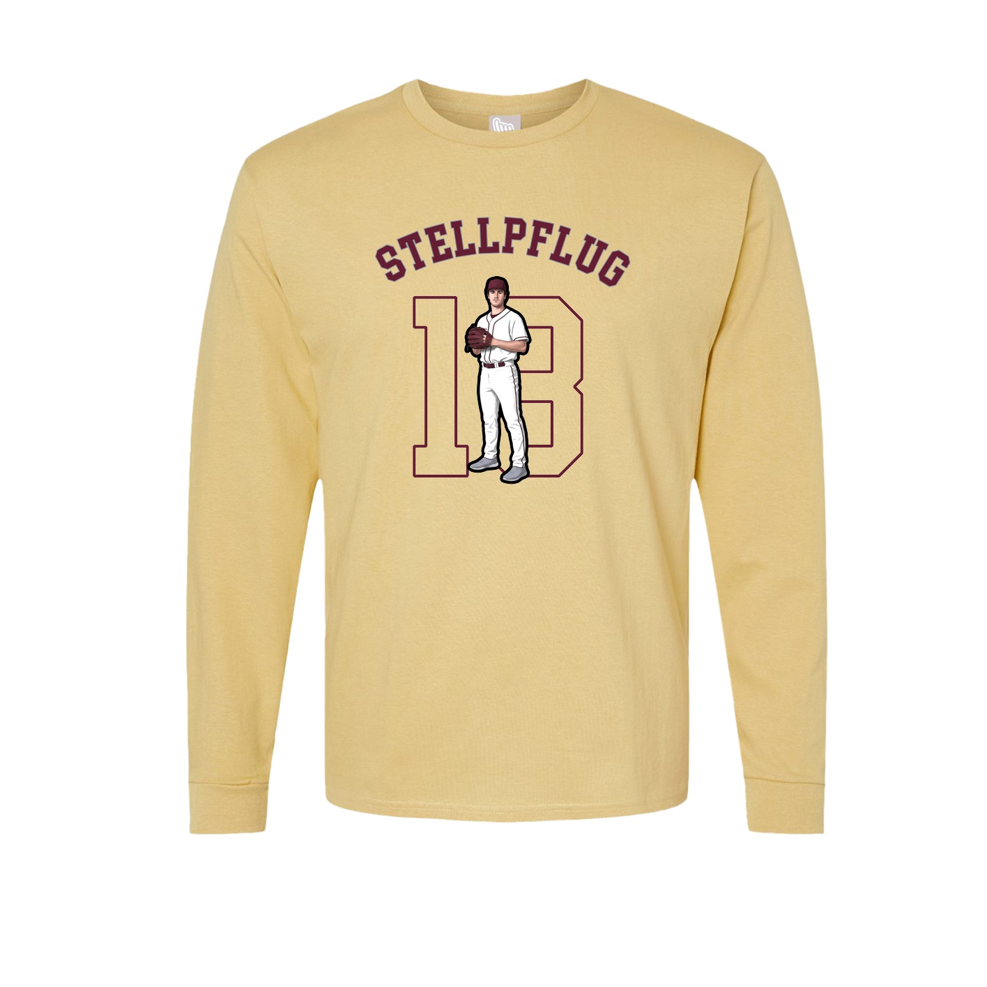 Long Sleeve Tee — Shirsey Arch in Vegas Gold