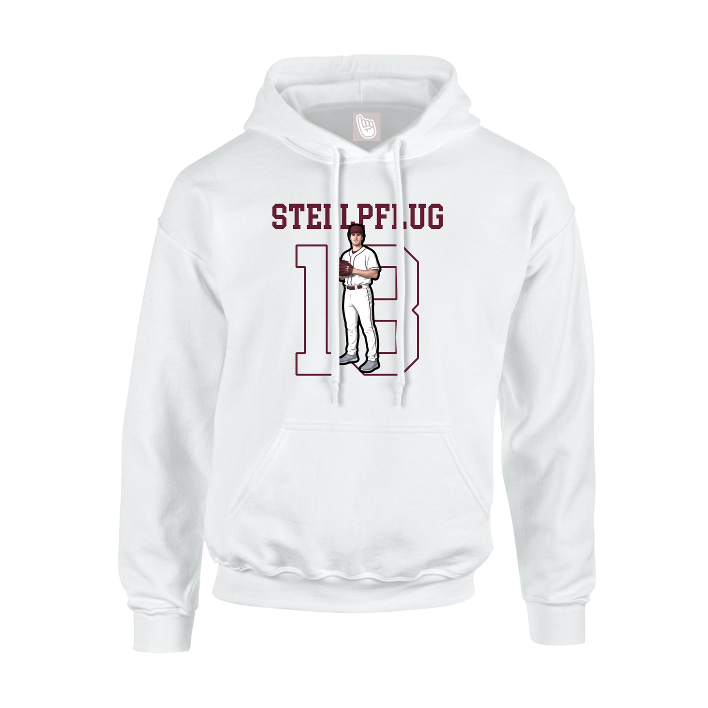 Youth Hoodie — Shirsey in White