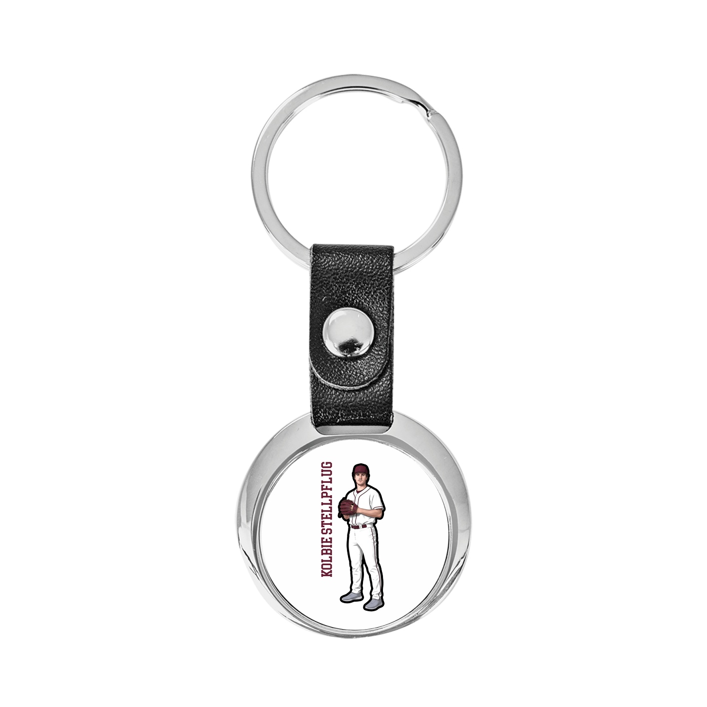 Key Chain — Name Vertical in Classic