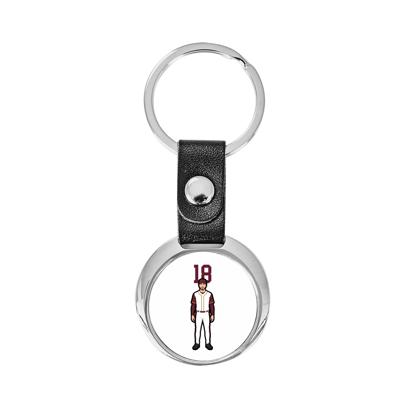 Key Chain — Number Top in Classic