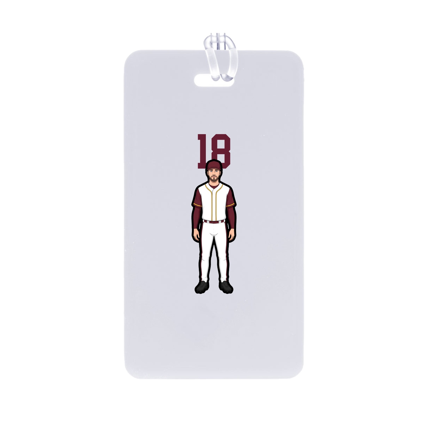 Bag Tag — Number Top in Classic