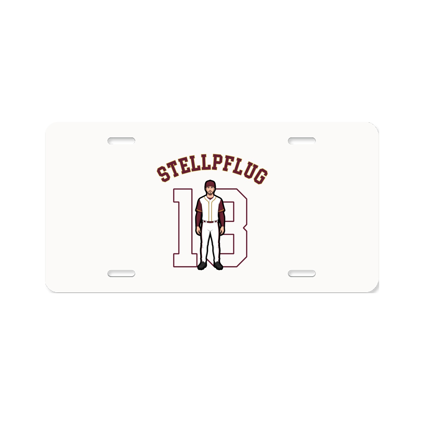 License Plate — Shirsey Arch in Classic