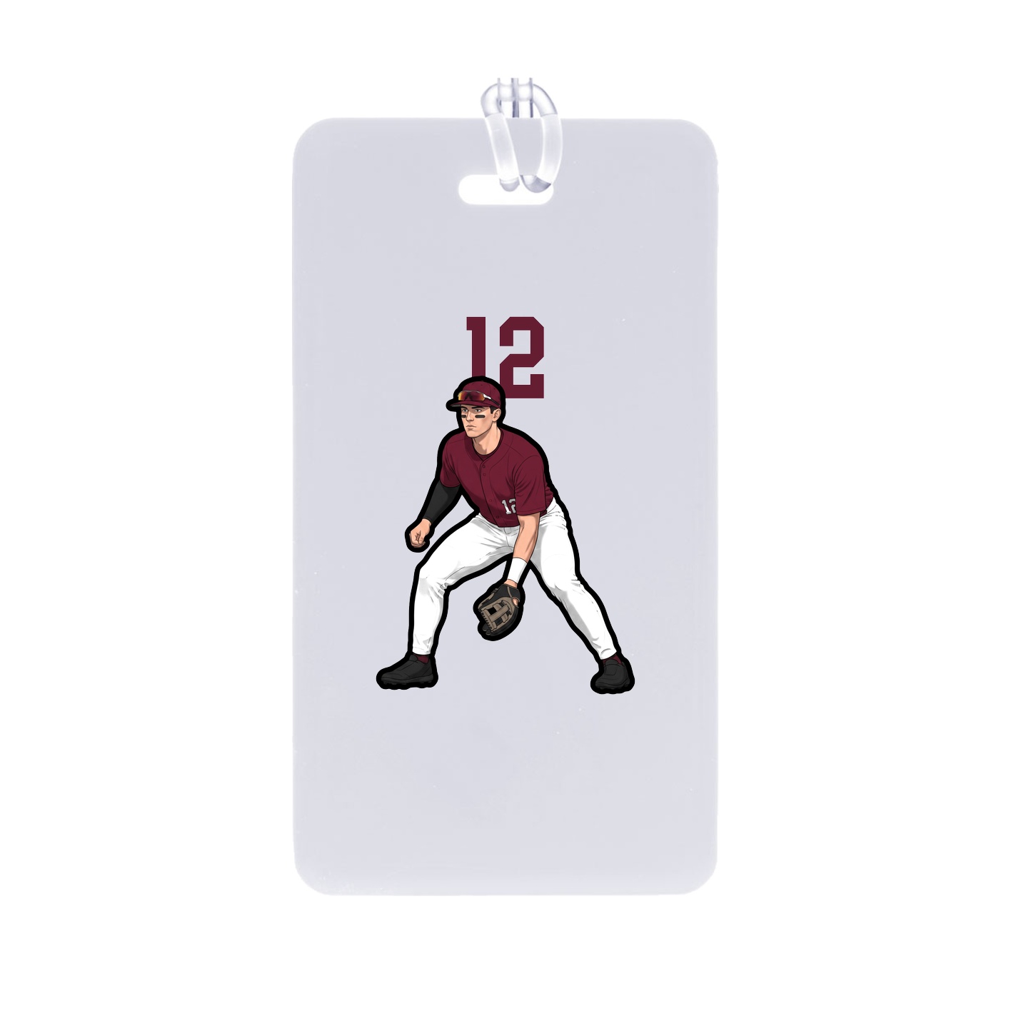 Bag Tag — Number Top in Classic
