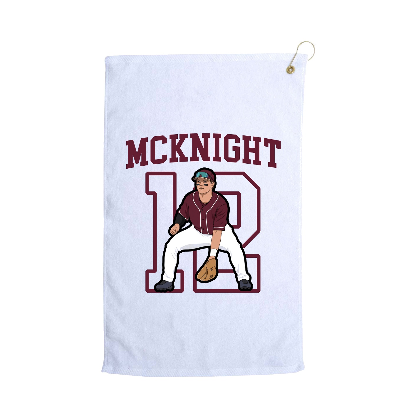 Terry Velour Golf Towel