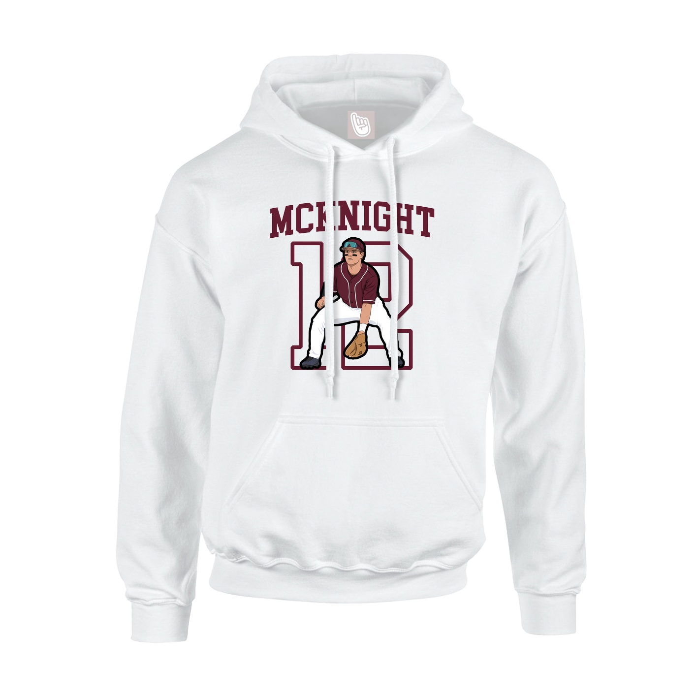 Youth Hoodie — Shirsey in White