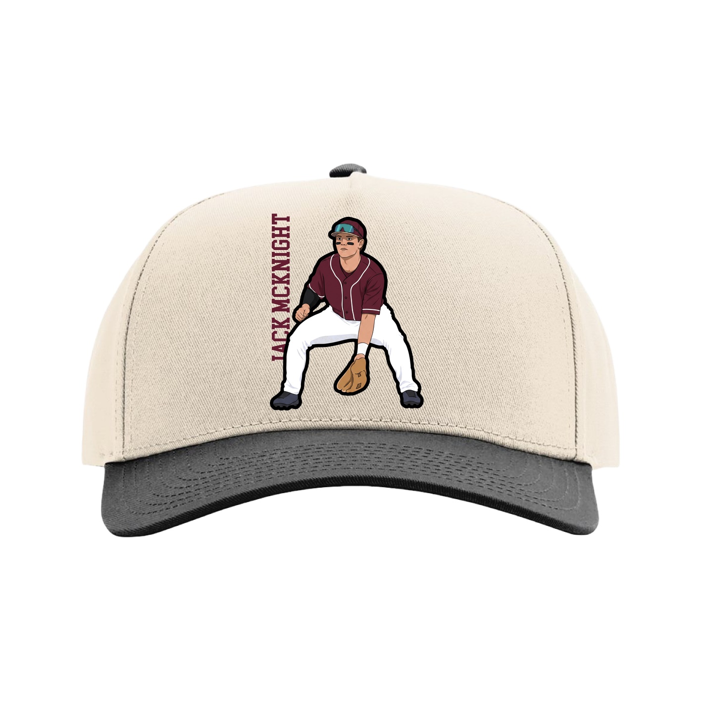 Full Fabric Five-Panel Champ Cap