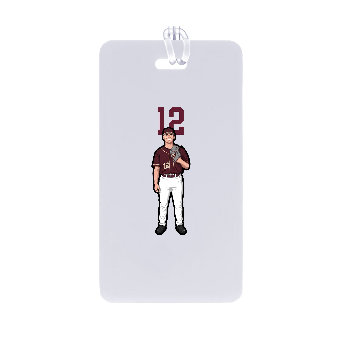 Bag Tag — Number Top in Classic