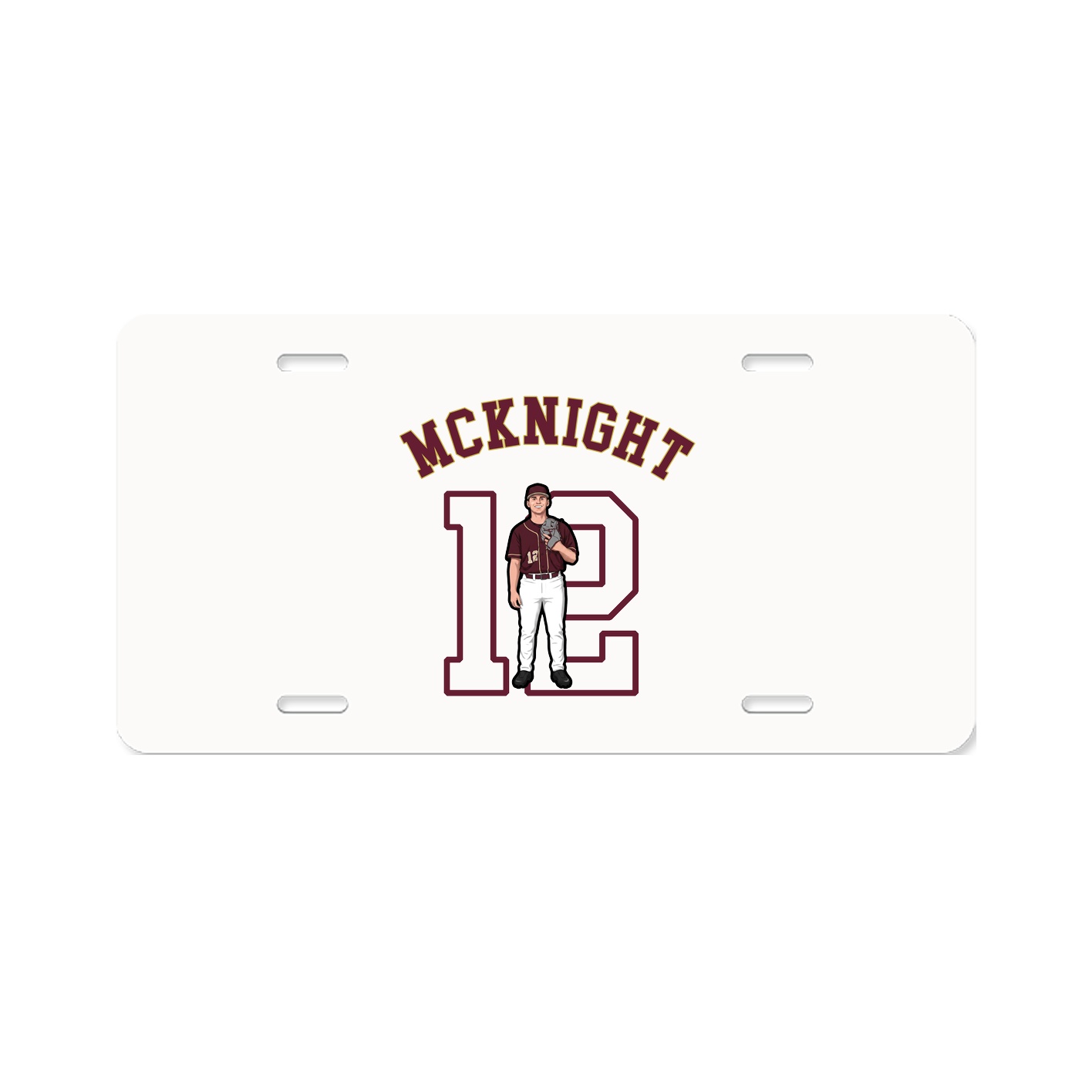 License Plate — Shirsey Arch in Classic
