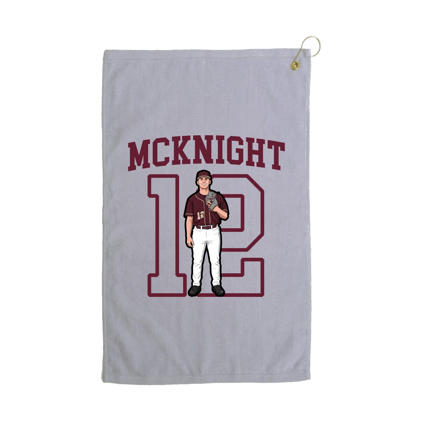 Golf Towel — Shirsey in Grey