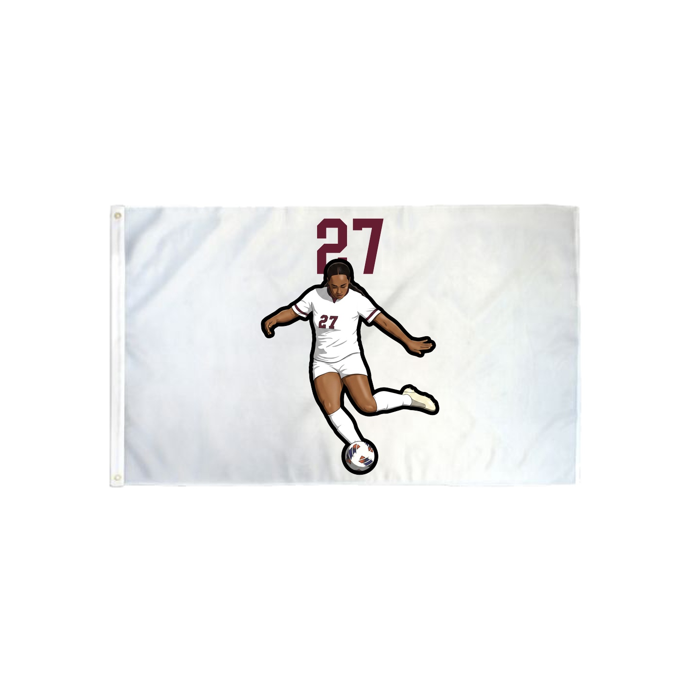 3x5 Flag — Number Top in Classic