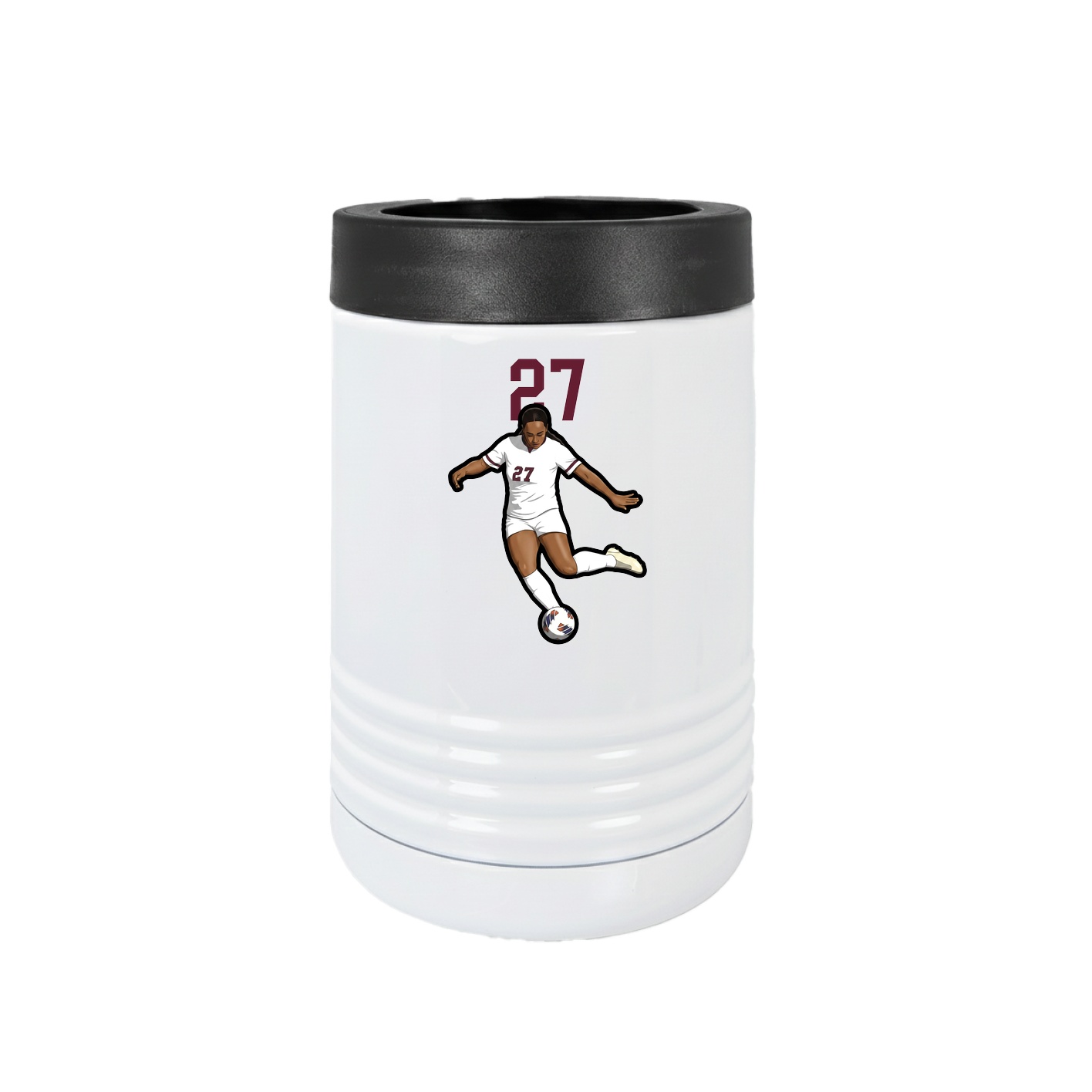 Beverage Holder — Number Top in White