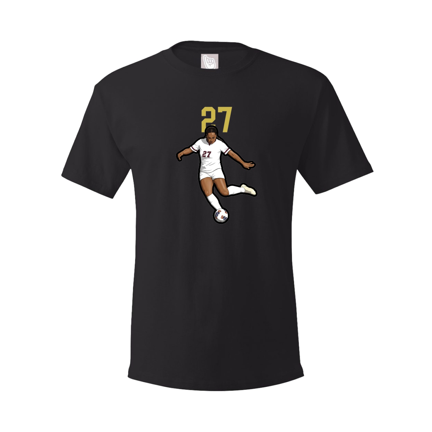 Tee — Number Top in Black