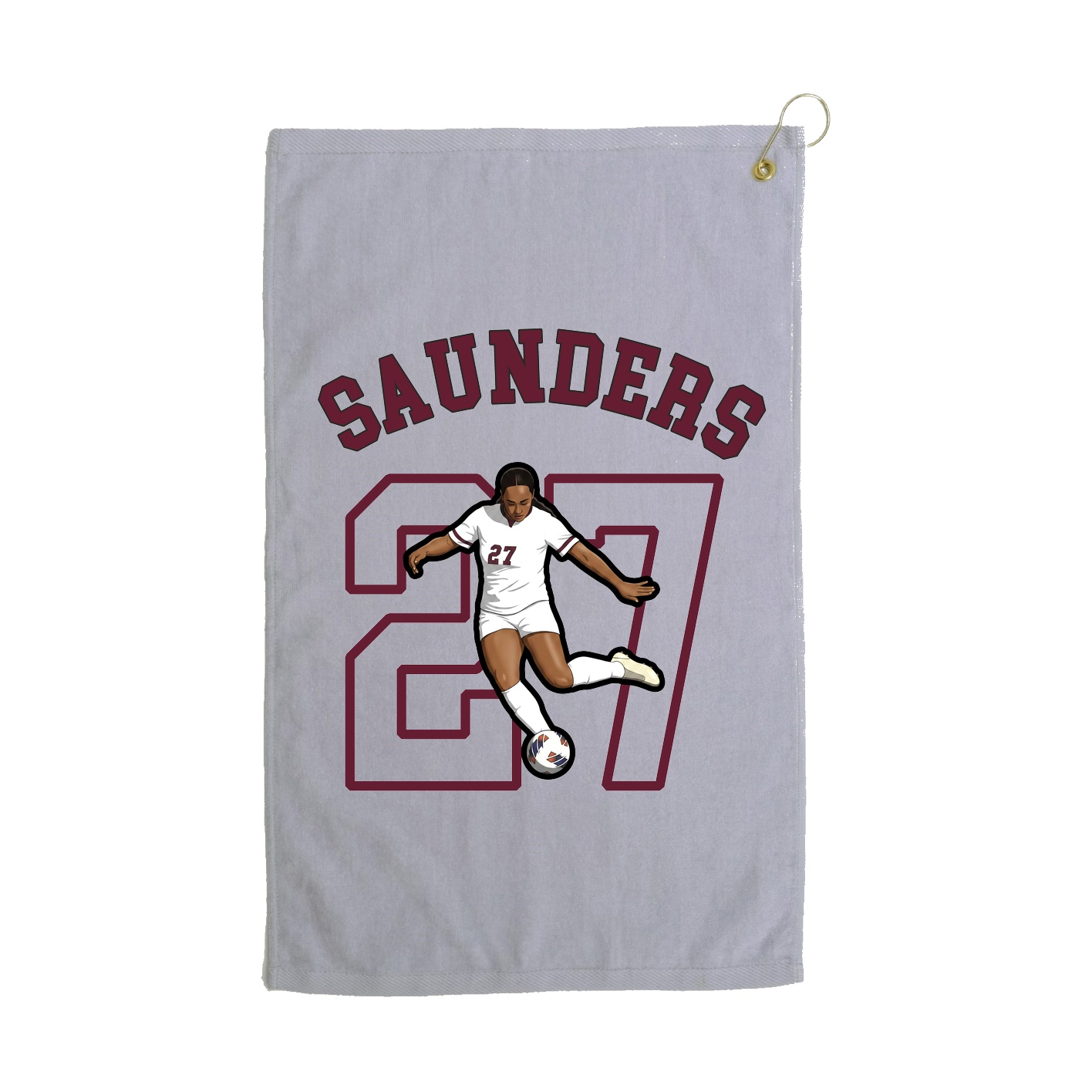Golf Towel — Shirsey Arch in Grey