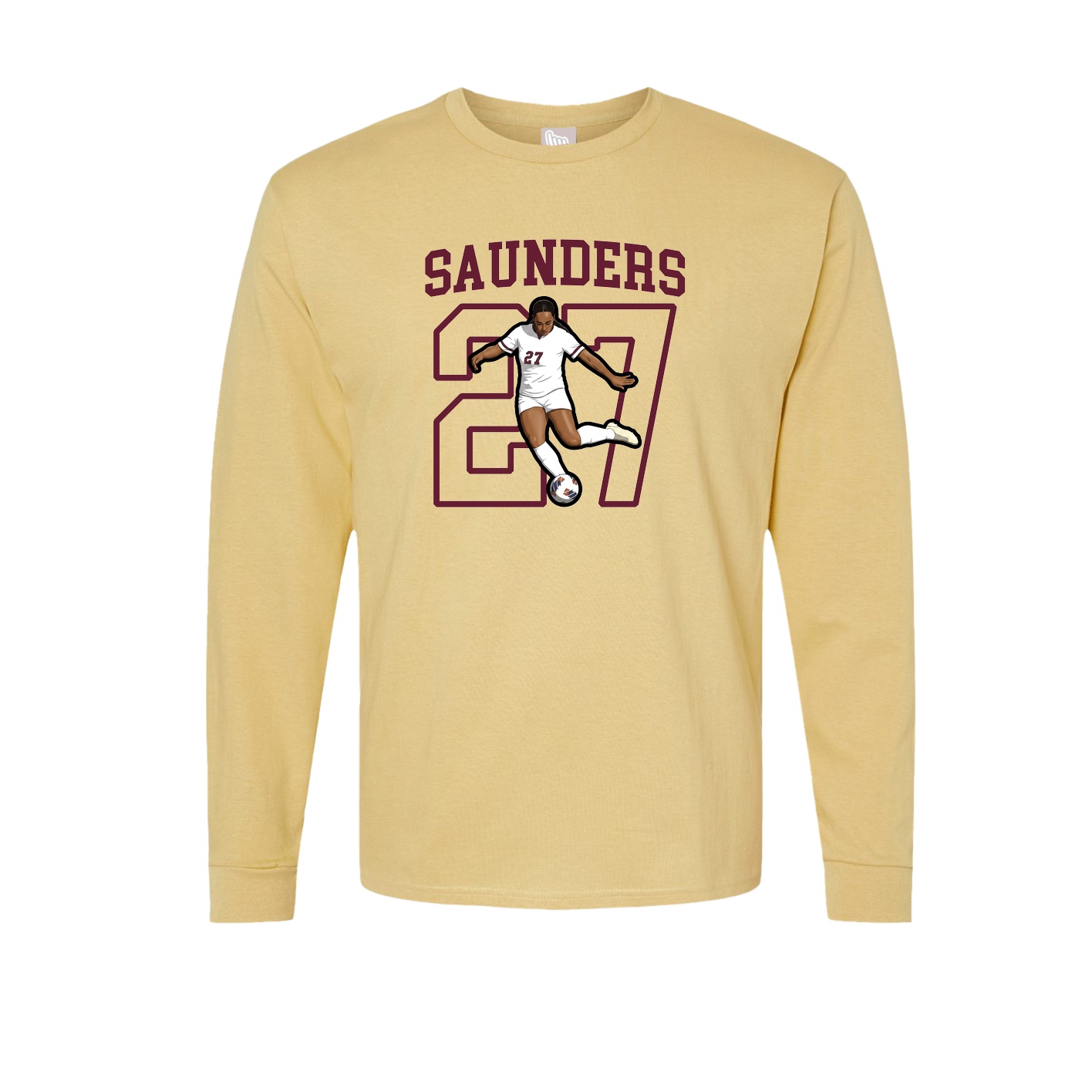 Long Sleeve Tee — Shirsey in Vegas Gold