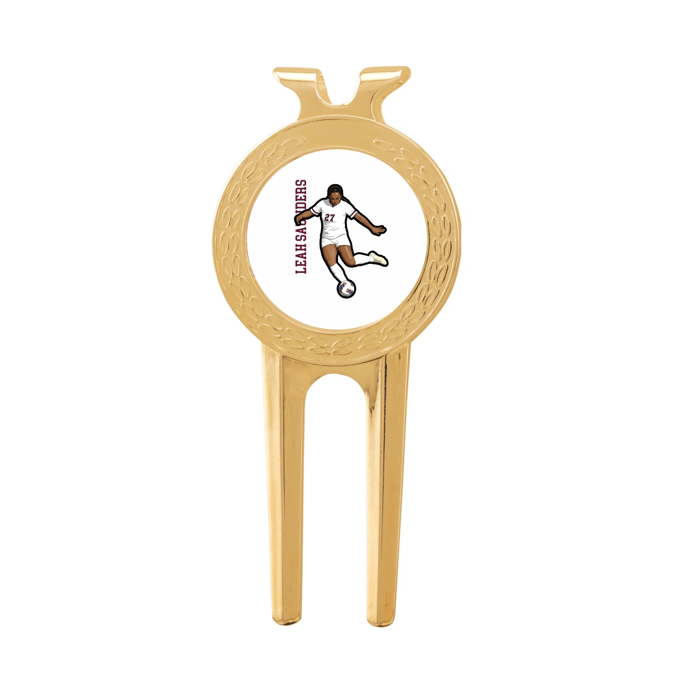 Divot Tool with Ball Marker — Name Vertical in Classic
