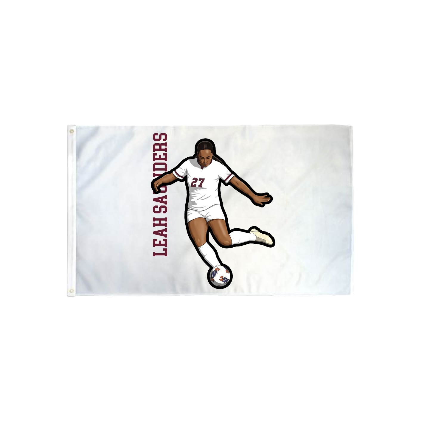 3x5 Flag — Name Vertical in Classic