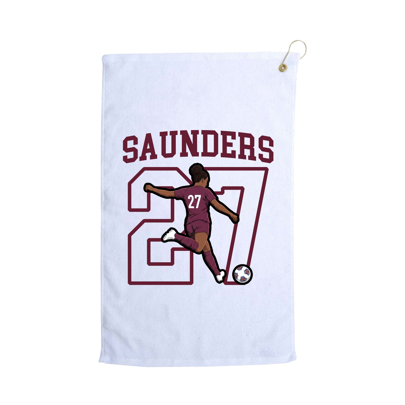 Golf Towel — Shirsey in White
