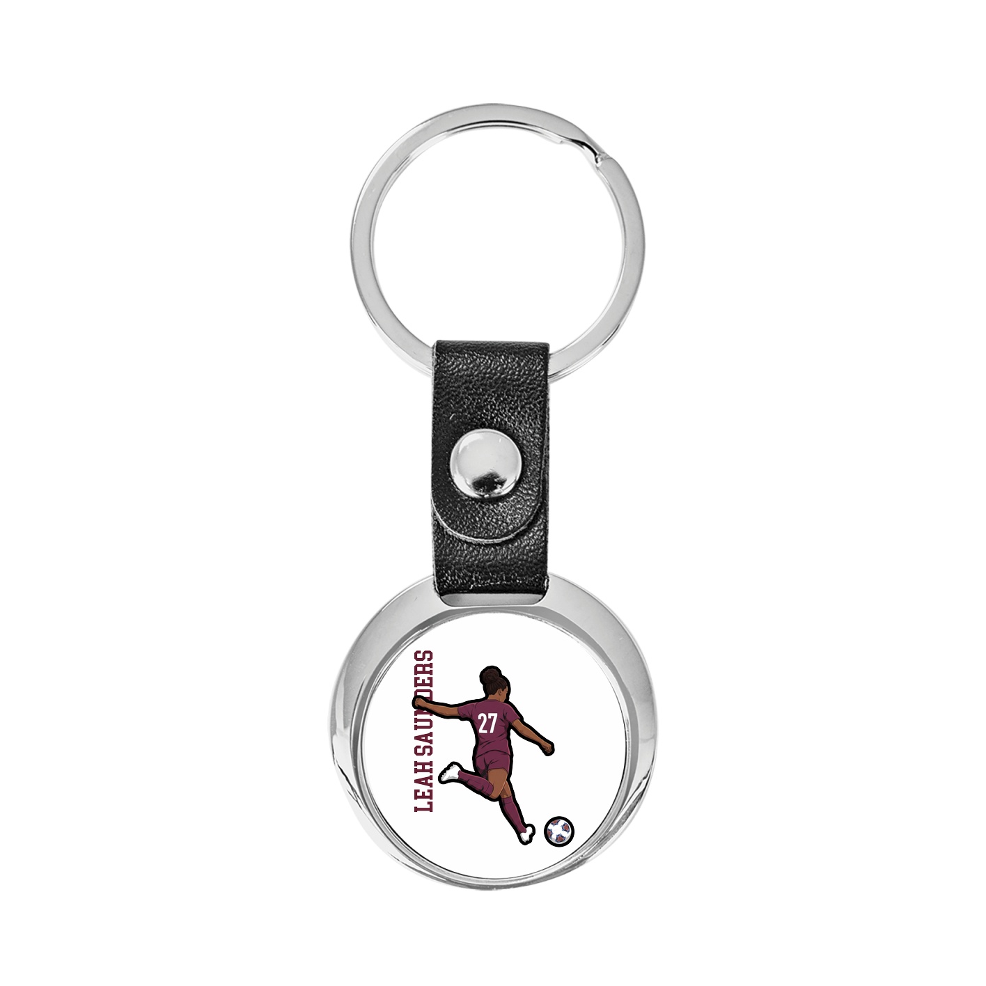 Key Chain — Name Vertical in Classic