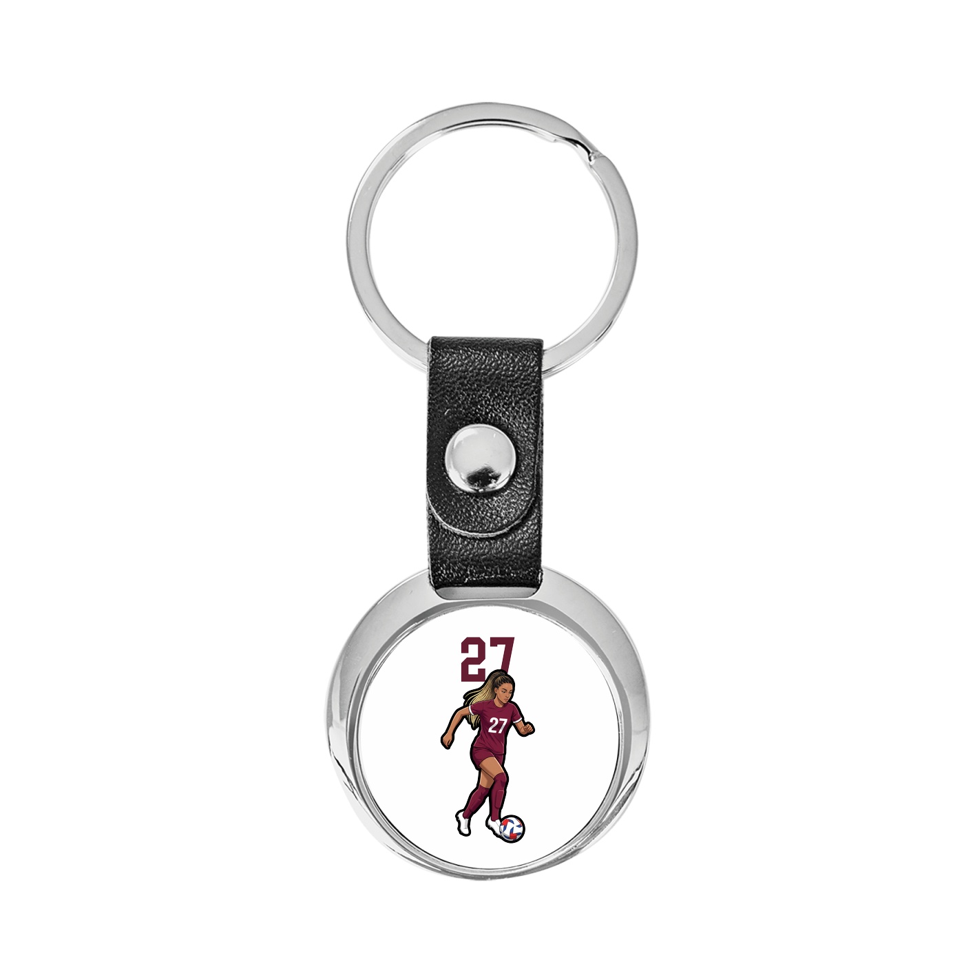 Key Chain — Number Top in Classic