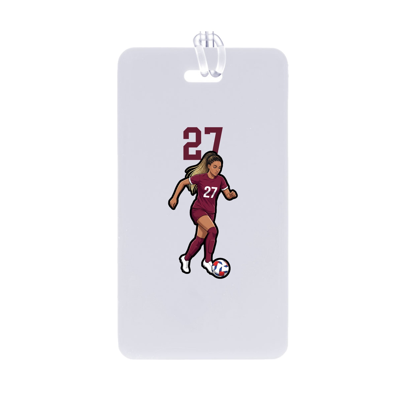 Bag Tag — Number Top in Classic