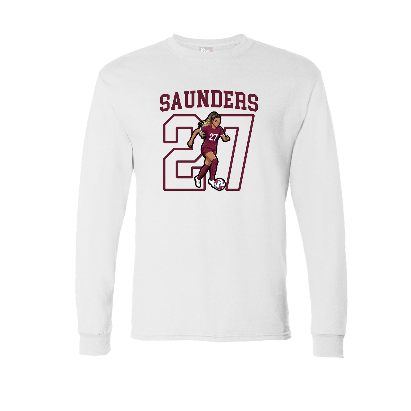 Long Sleeve Tee — Shirsey in White