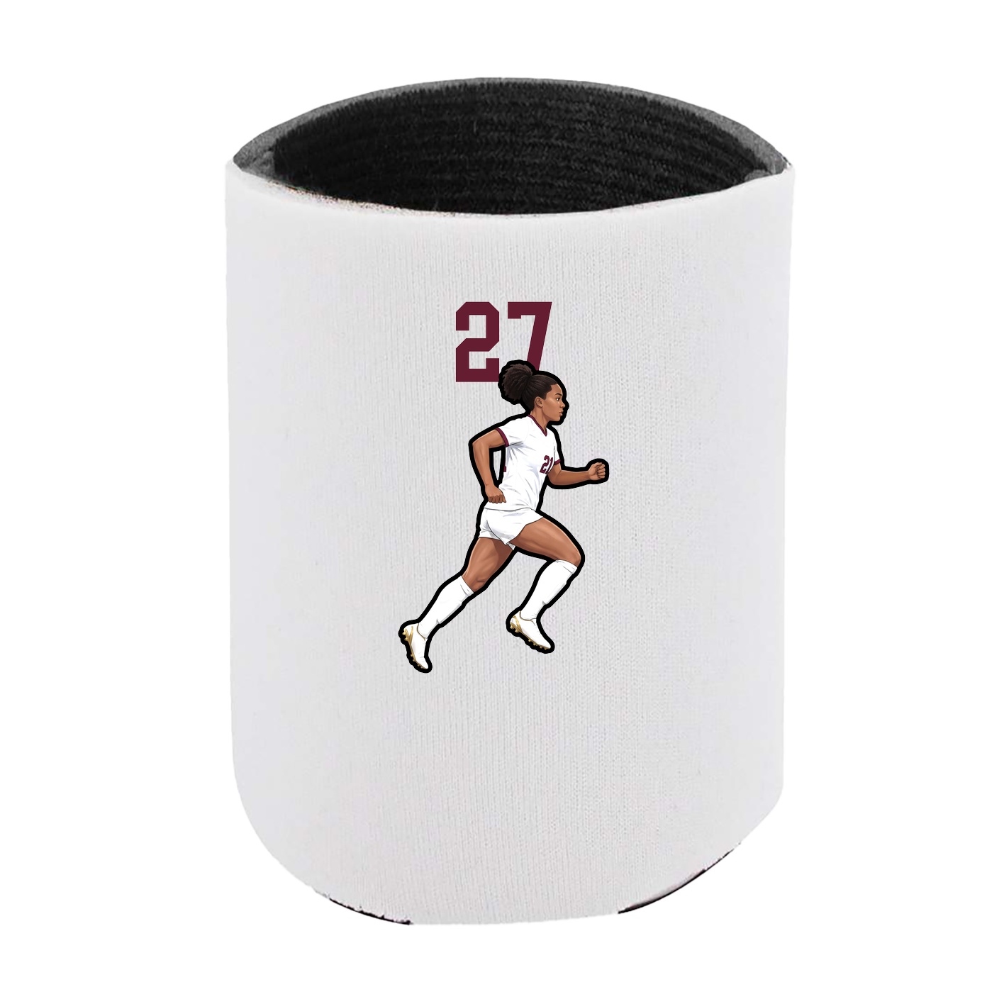 Can Holder — Number Top in White