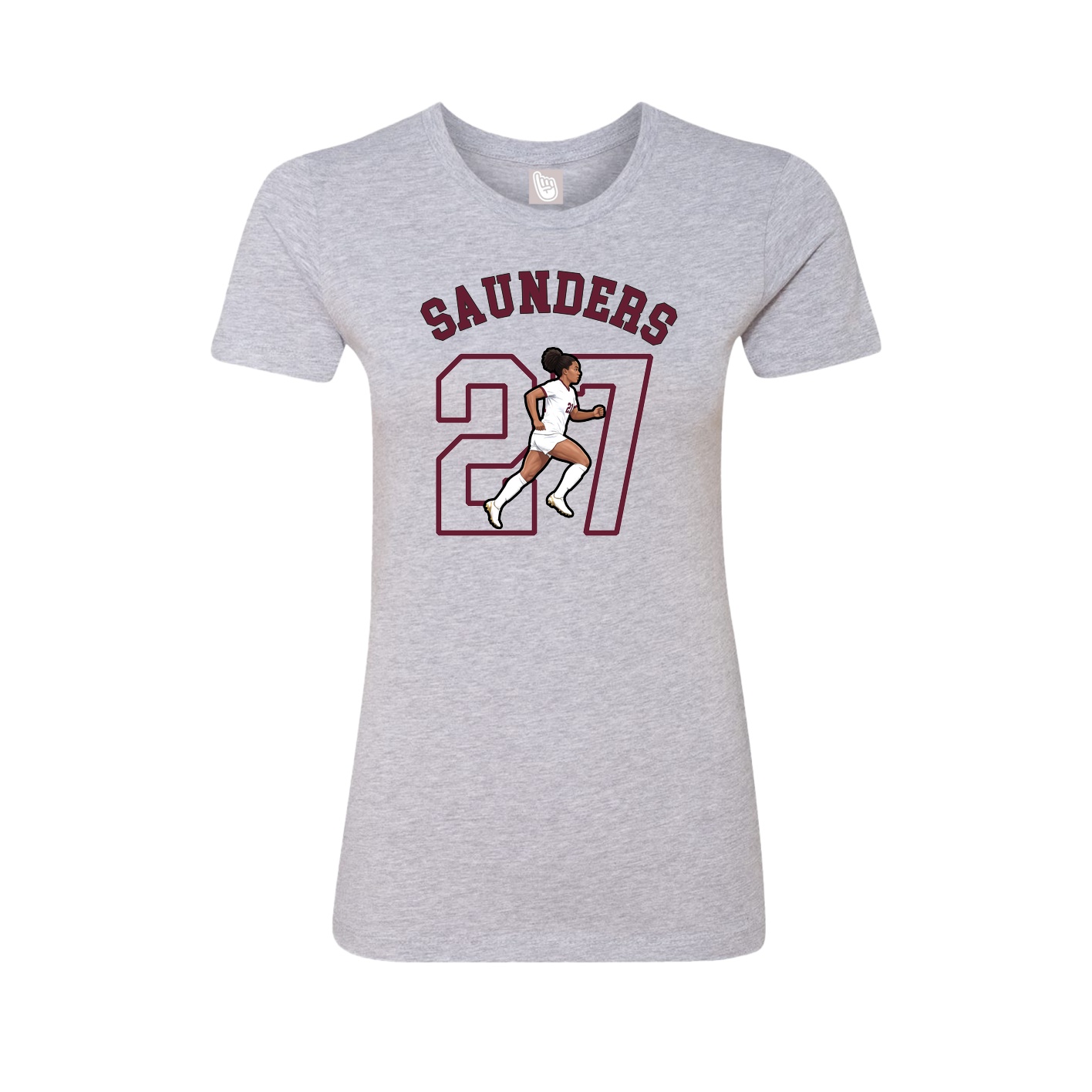Womens Tee — Shirsey Arch in Grey