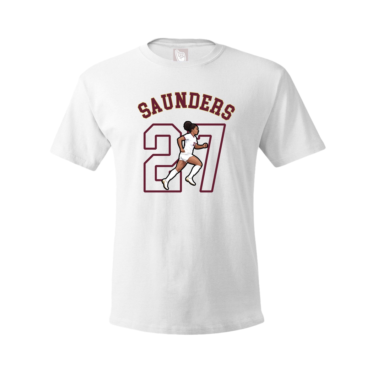 Youth Tee — Shirsey Arch in White