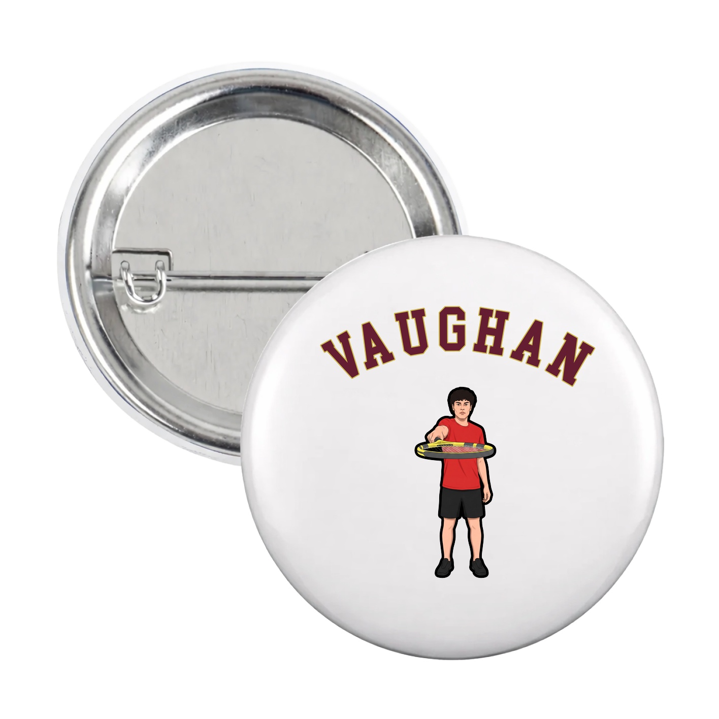 Game Day Button — Shirsey Arch in White