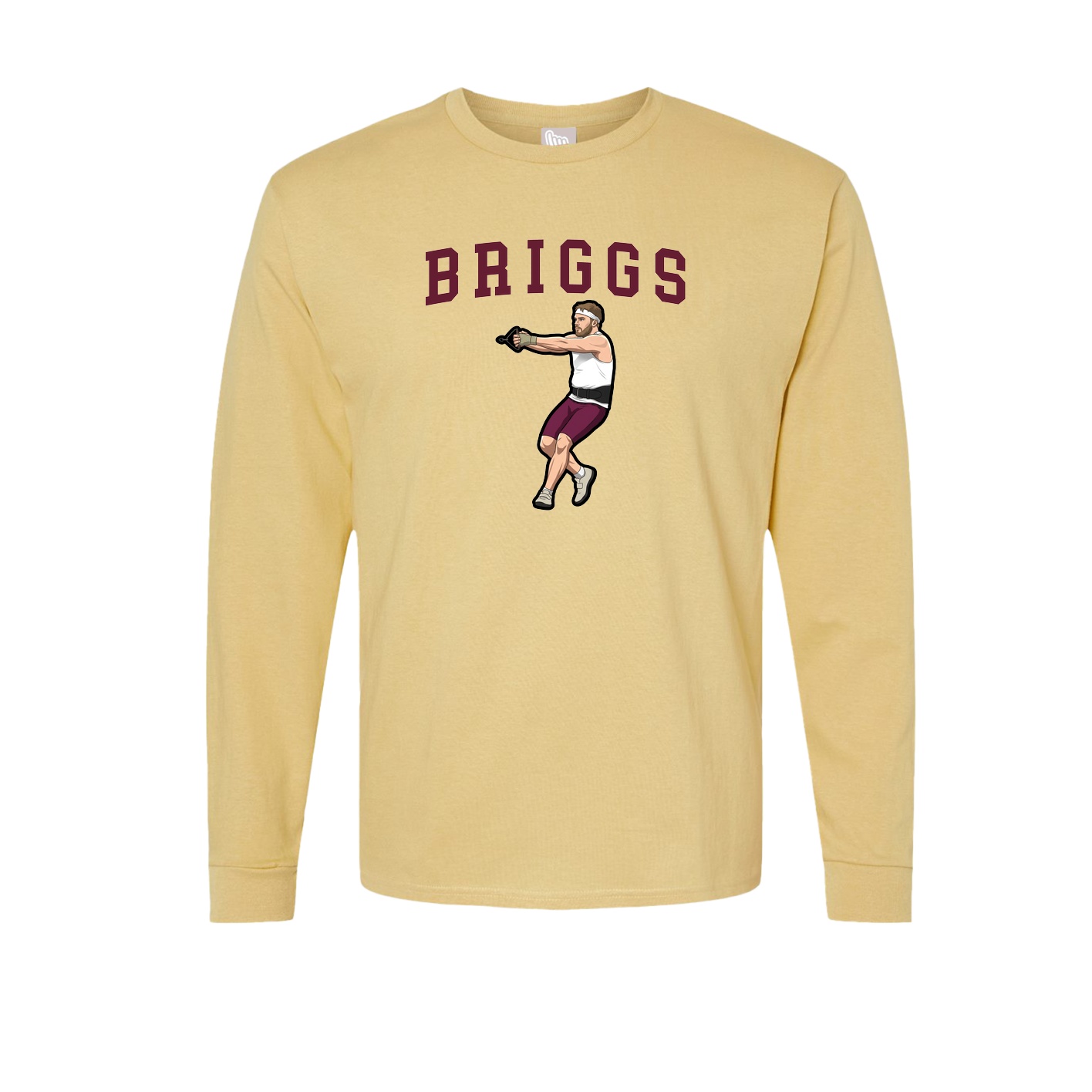 Long Sleeve Tee — Shirsey in Vegas Gold